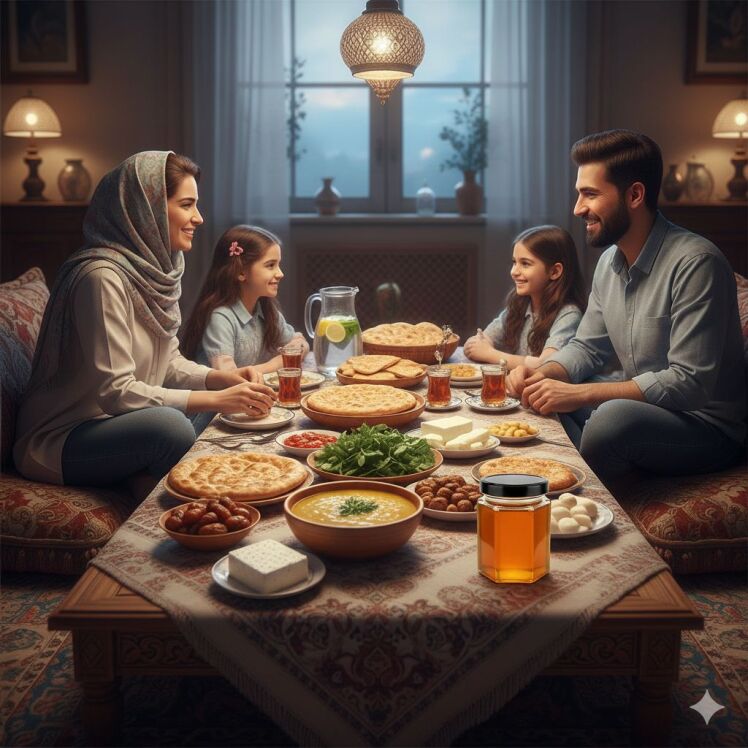 سحری هوشمند با عسل الوزیر